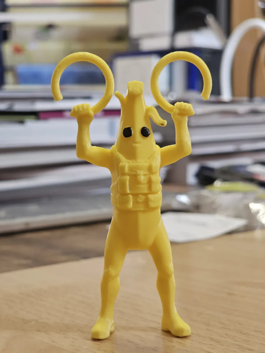 Fortnite Peely Plastic Bag Paratrooper, photo 3 of 4 - Fortnite Peely Plastic Bag Paratrooper Jewellery & Accessories