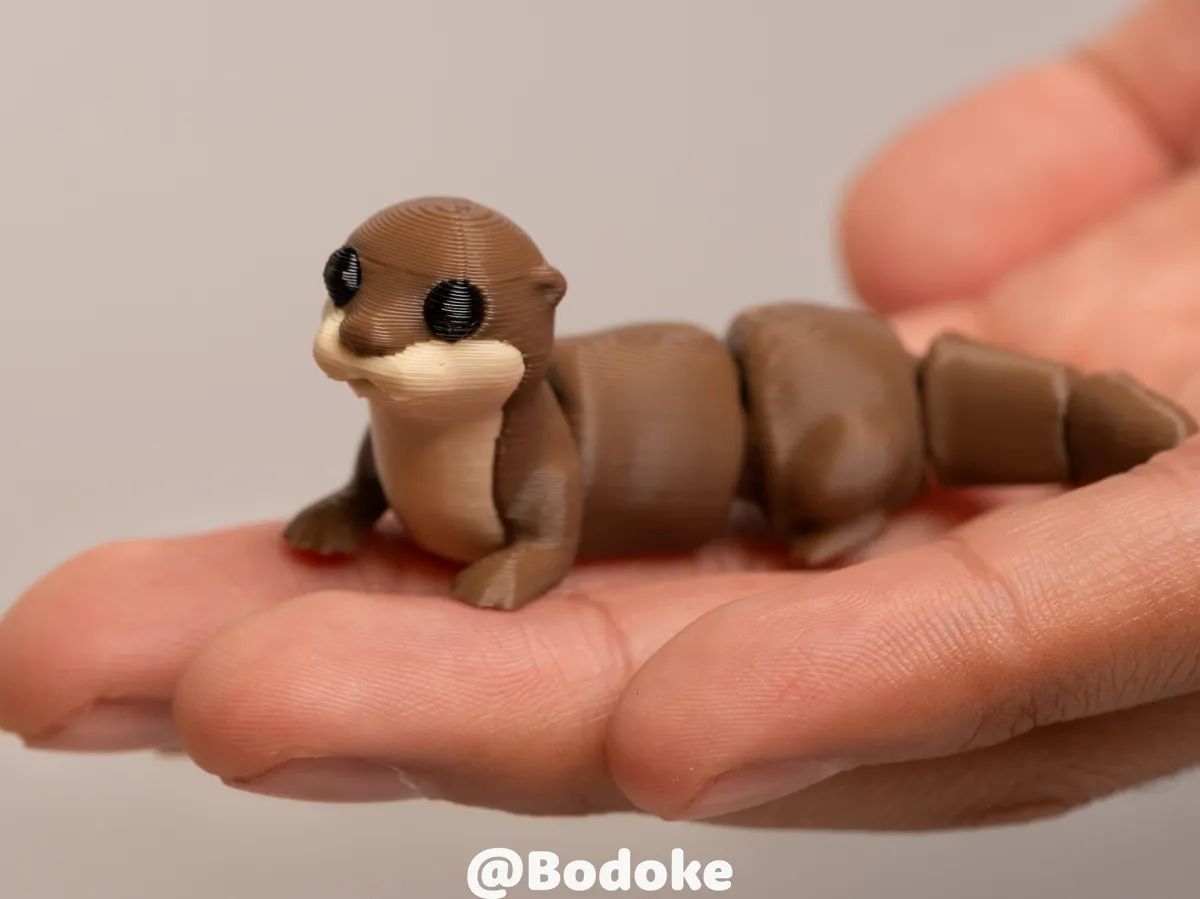 Flexi Otter - Articulated, photo 3 of 4 - Flexi Otter - Articulated Fidget & Sensory Toys