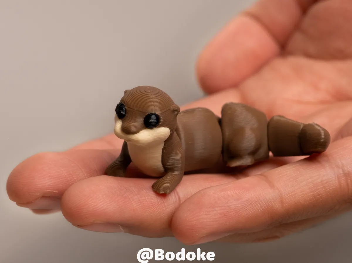 Flexi Otter - Articulated, photo 4 of 4 - Flexi Otter - Articulated Fidget & Sensory Toys