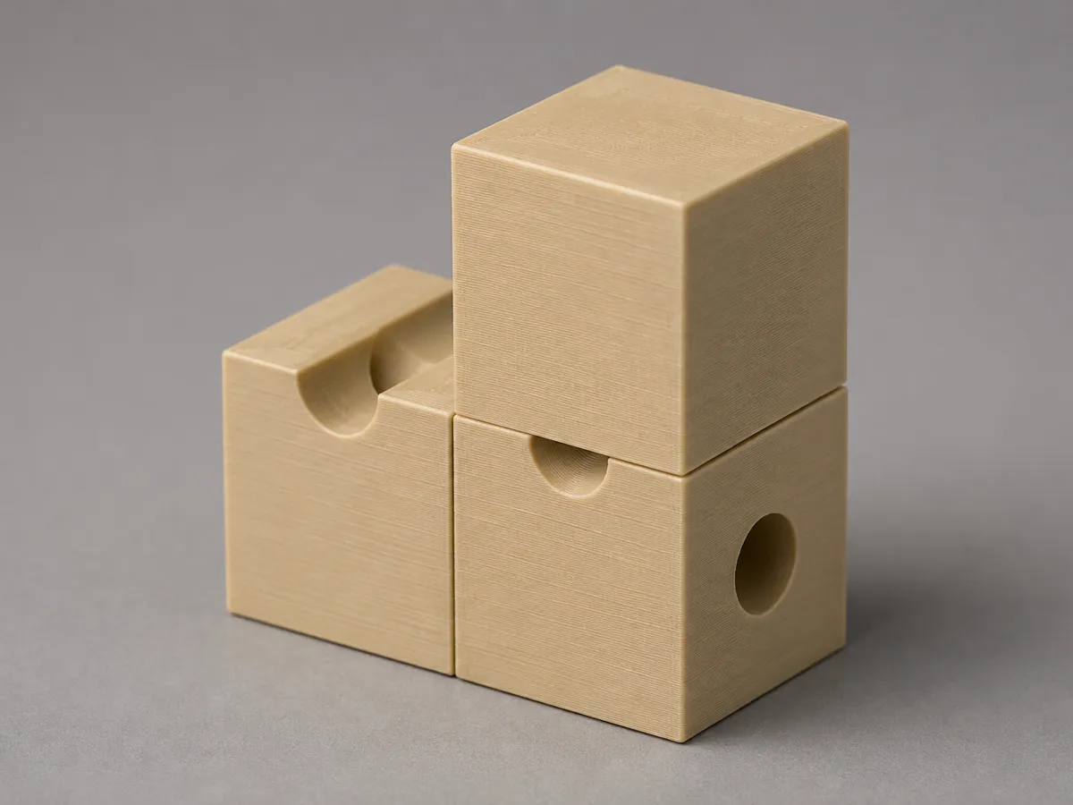 Marble Run Cubes 50 mm - 12 Block Types
