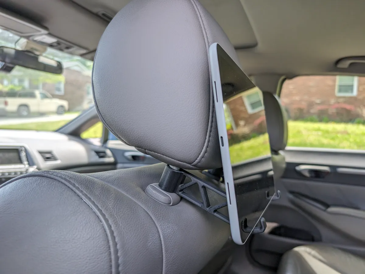 Honda Headrest Hooks and Phone Holder, photo 4 of 4 - Honda Headrest Hooks and Phone Holder Hobby & DIY