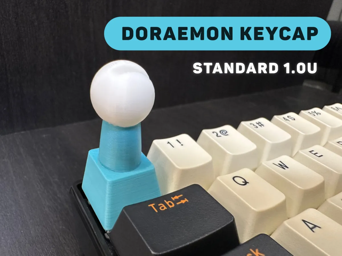 Doraemon Keycap - Keycaps & Artisan Keys, in stock in India