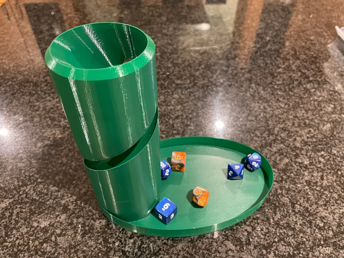 Vase Mode Dice Tower with Base - Castle & Tower Dice Towers, in stock in India