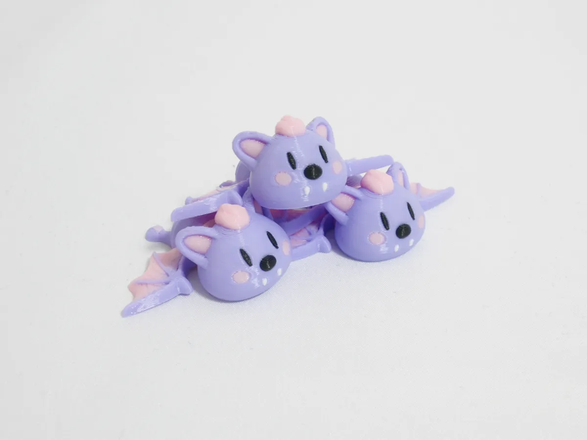 Articulated Pocket Pets, Cute Bat, photo 4 of 4 - Articulated Pocket Pets, Cute Bat Fidget & Sensory Toys
