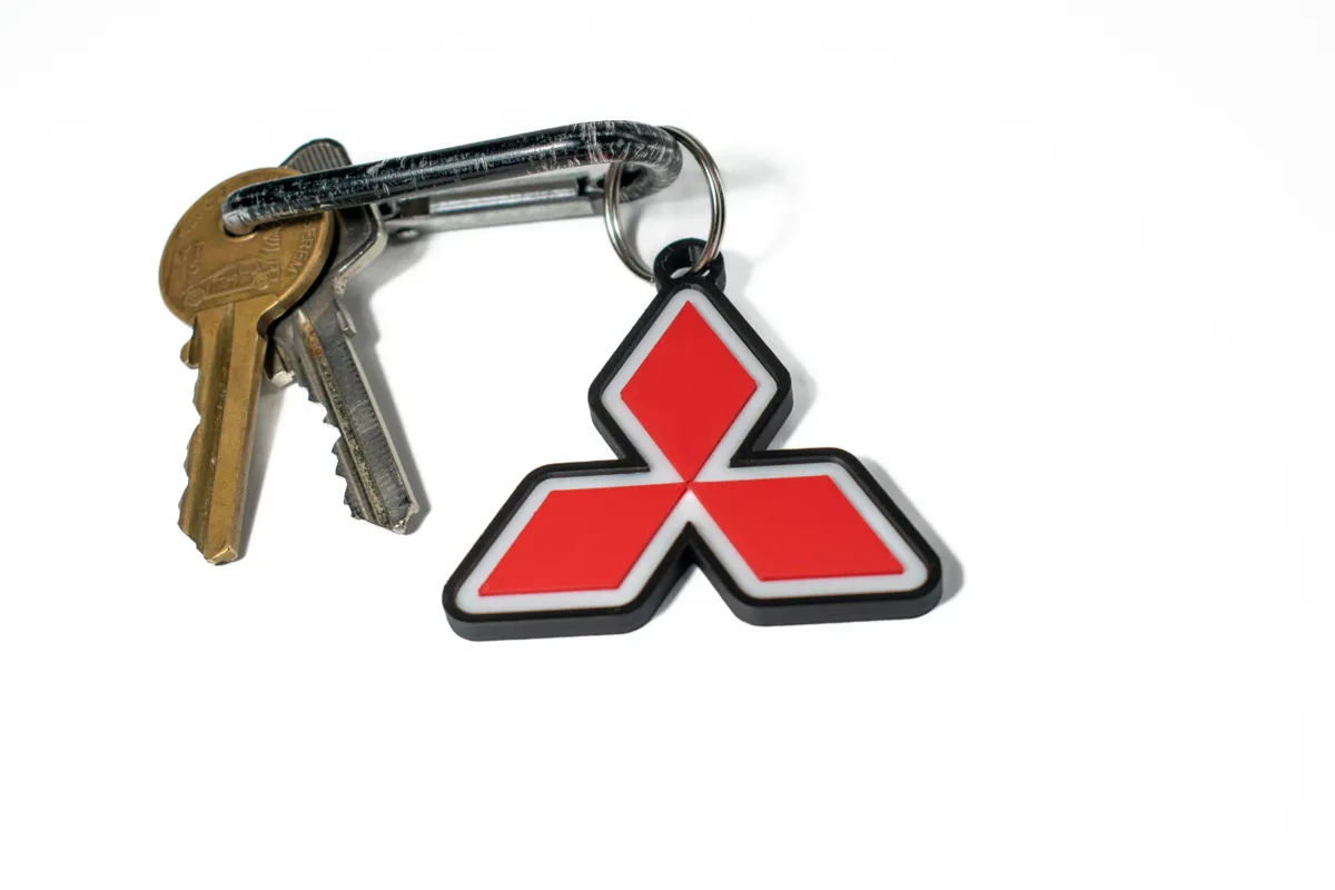 Mitsubishi Keychain, photo 2 of 2 - Mitsubishi Keychain Keychains
