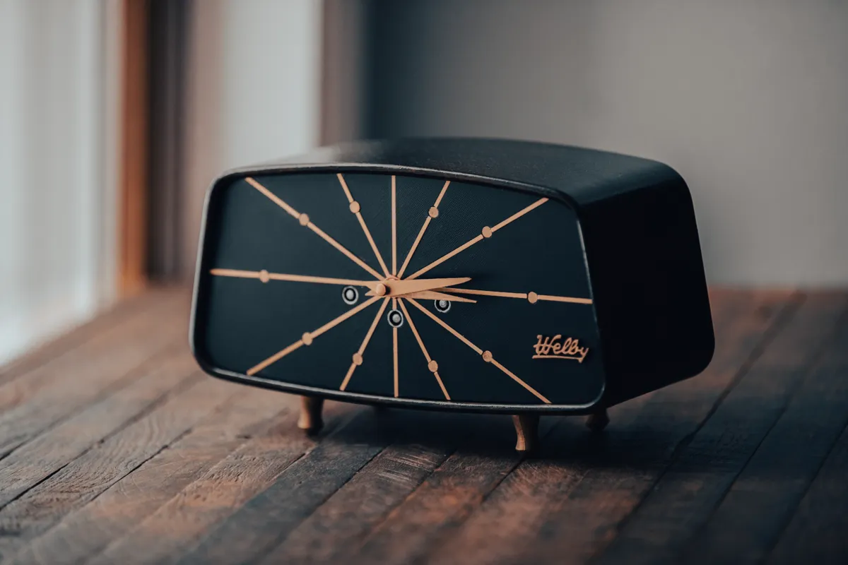 Mid-Century Welby Mantle Clock