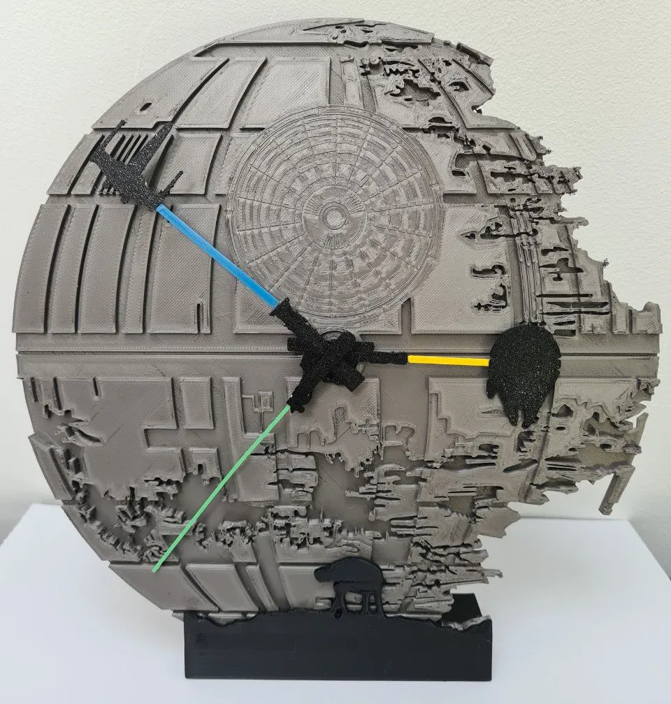 Star Wars Deathstar Clock