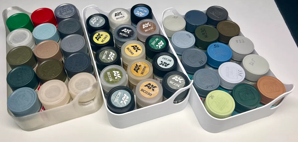 Tray 3x5 for Tamiya/Gunze/AK RC 10ml paint bottles - Other Hobby & DIY, in stock in India