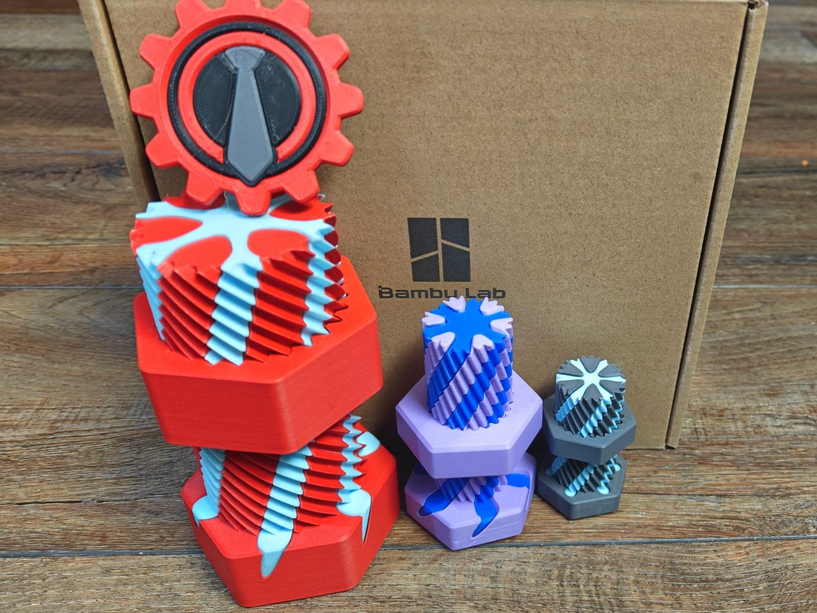 Impossible Passthrough Nut and Bolt Fidget, photo 2 of 4 - Impossible Passthrough Nut and Bolt Fidget Toys & Games