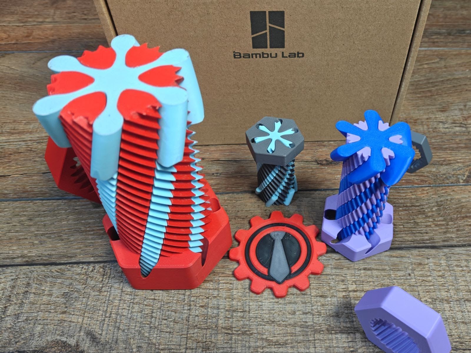 Impossible Passthrough Nut and Bolt Fidget, photo 3 of 4 - Impossible Passthrough Nut and Bolt Fidget Toys & Games