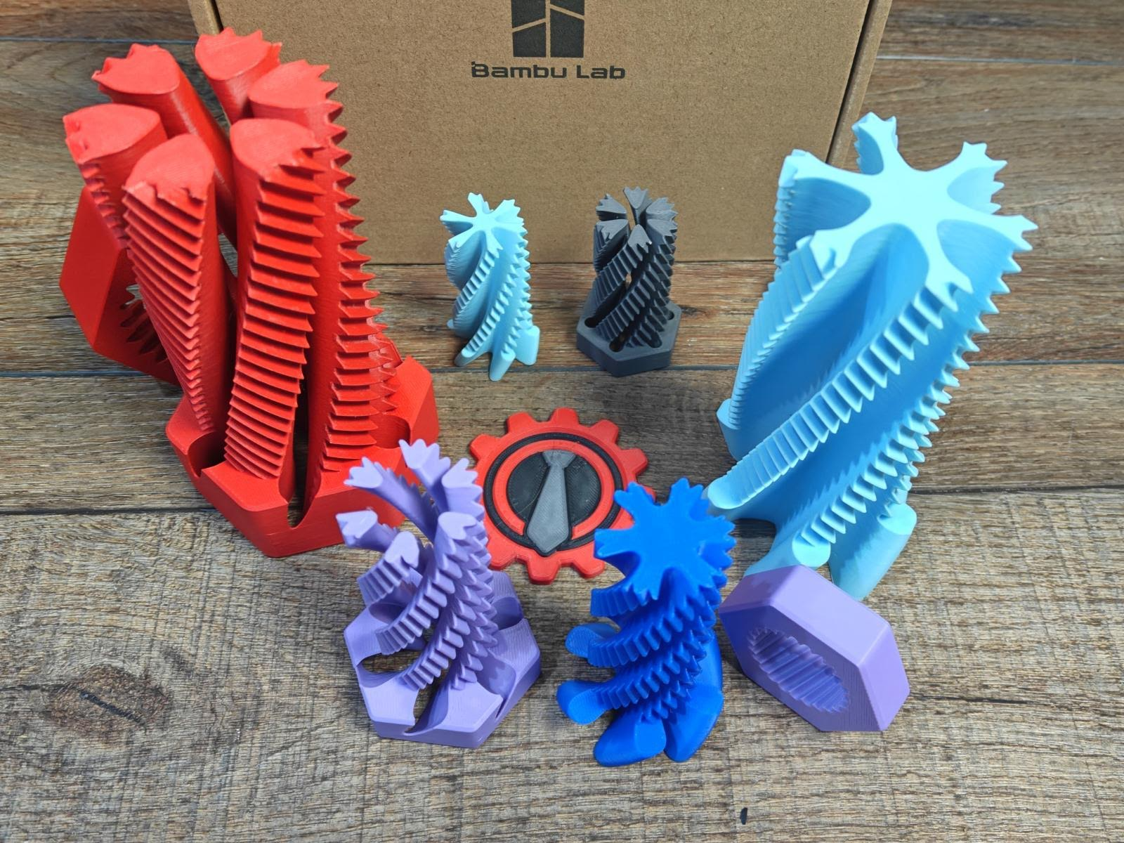 Impossible Passthrough Nut and Bolt Fidget, photo 4 of 4 - Impossible Passthrough Nut and Bolt Fidget Toys & Games