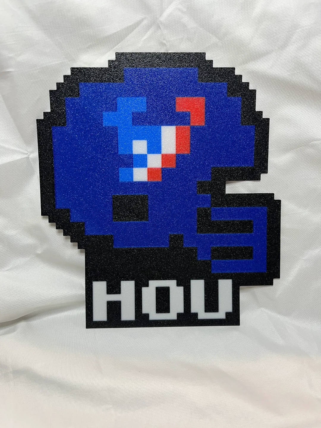 Houston Texans Tecmo Super Bowl Light Box, photo 2 of 4 - Houston Texans Tecmo Super Bowl Light Box Art
