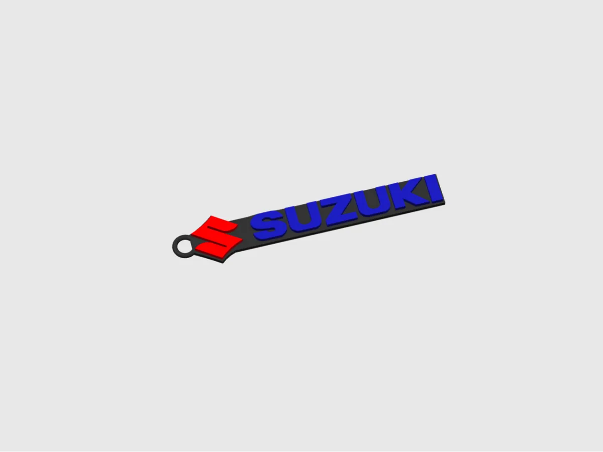 Suzuki Motorcycle Logo Keychain - Fashion Accessories, in stock in India