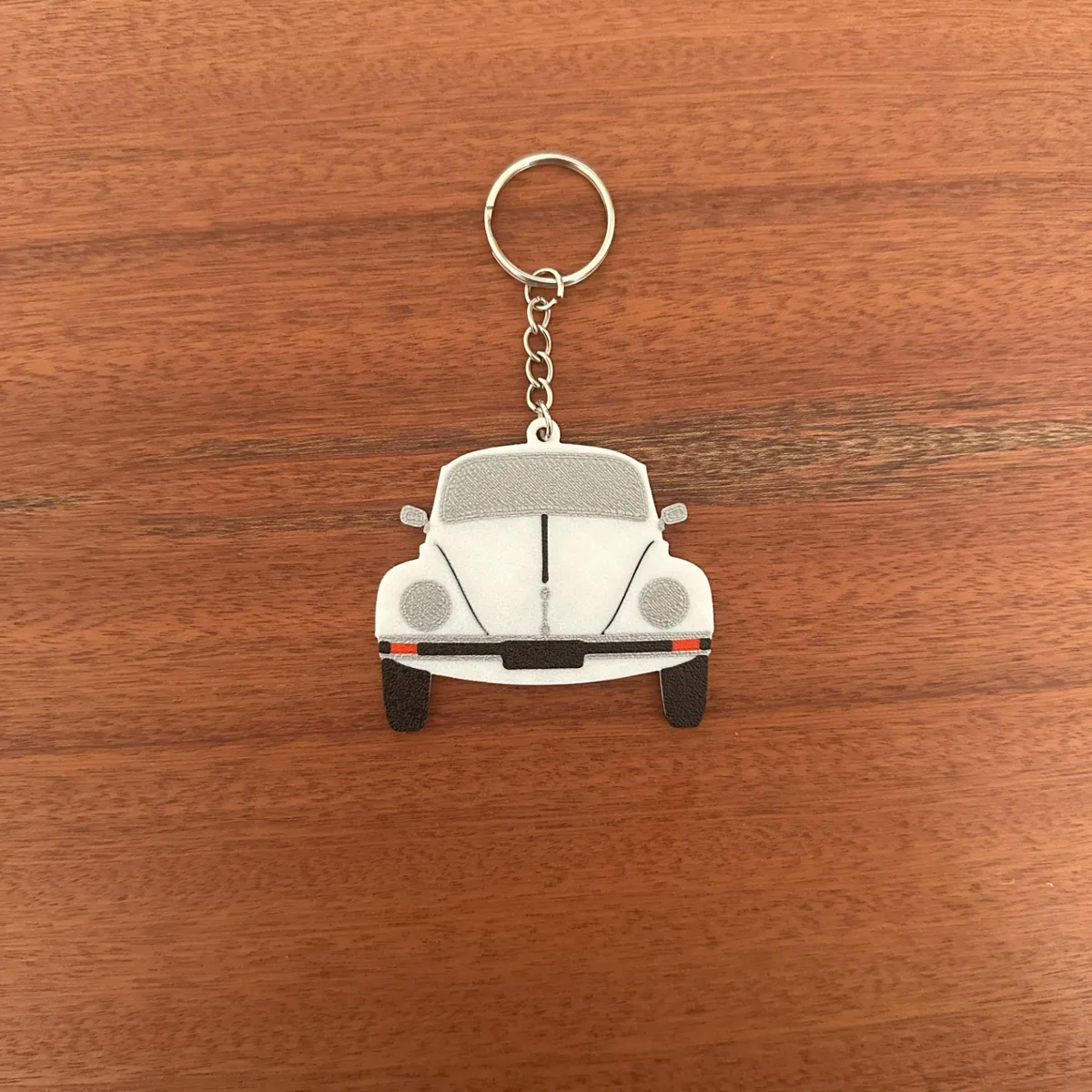 Volkswagen Beetle Double Sided Keychain, photo 3 of 4 - Volkswagen Beetle Double Sided Keychain Keychains