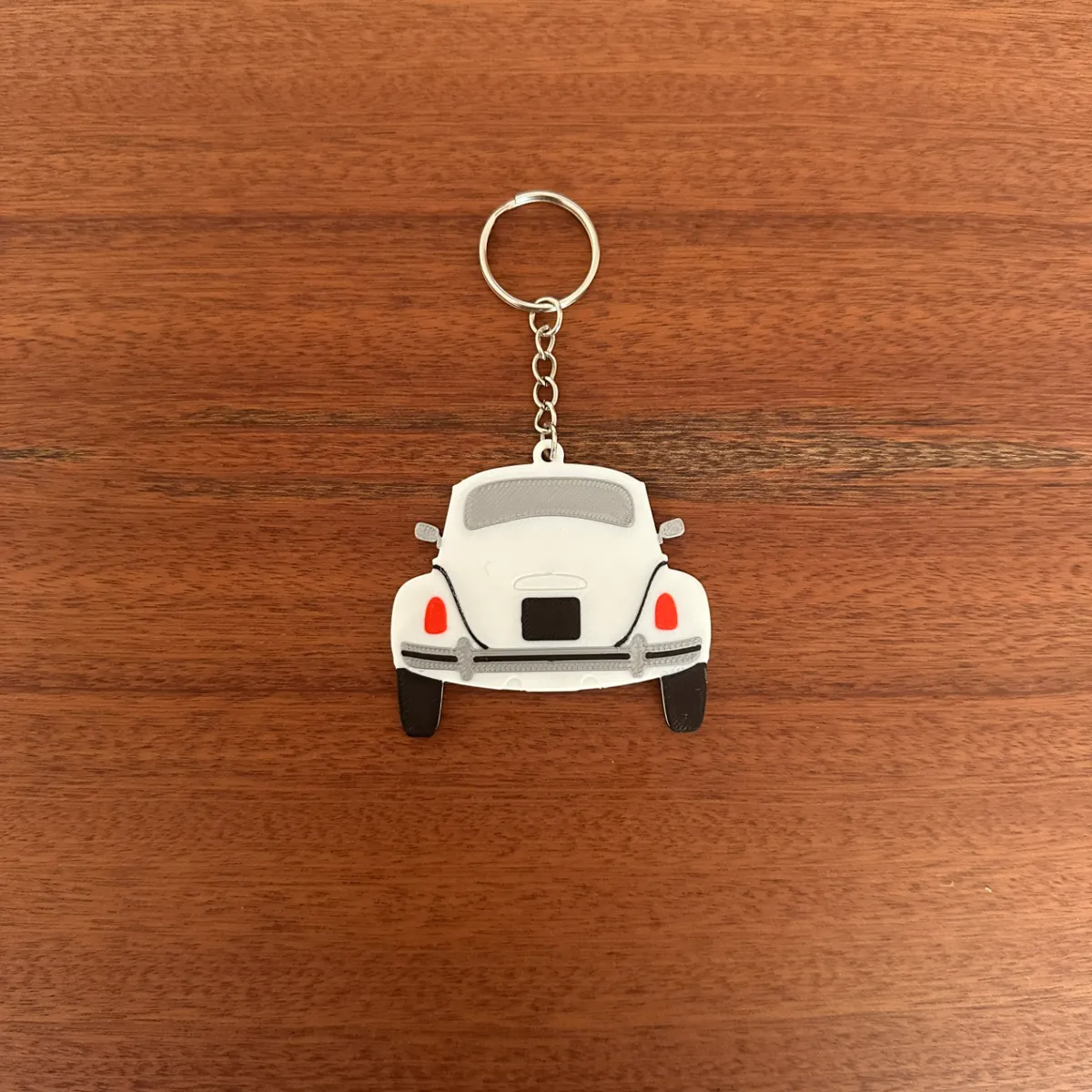 Volkswagen Beetle Double Sided Keychain, photo 4 of 4 - Volkswagen Beetle Double Sided Keychain Keychains