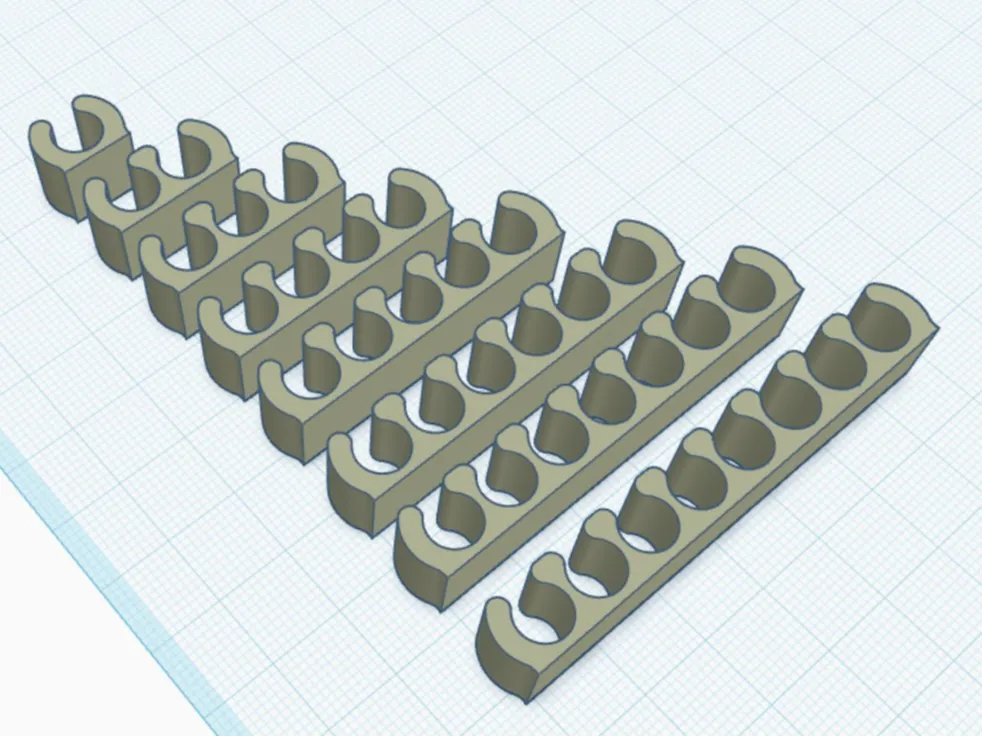 Ethernet Clip set, 1 to 8