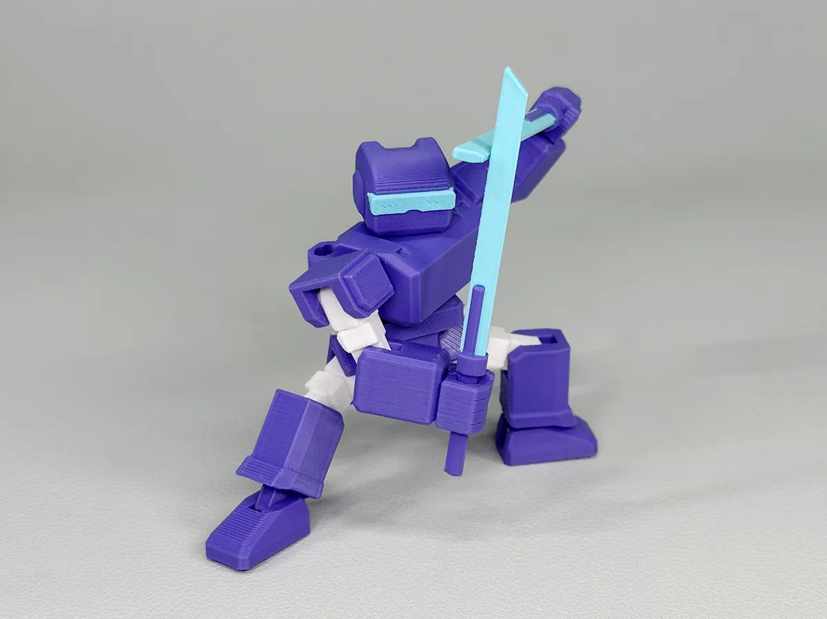 Robot M (22 Movable Joints,)