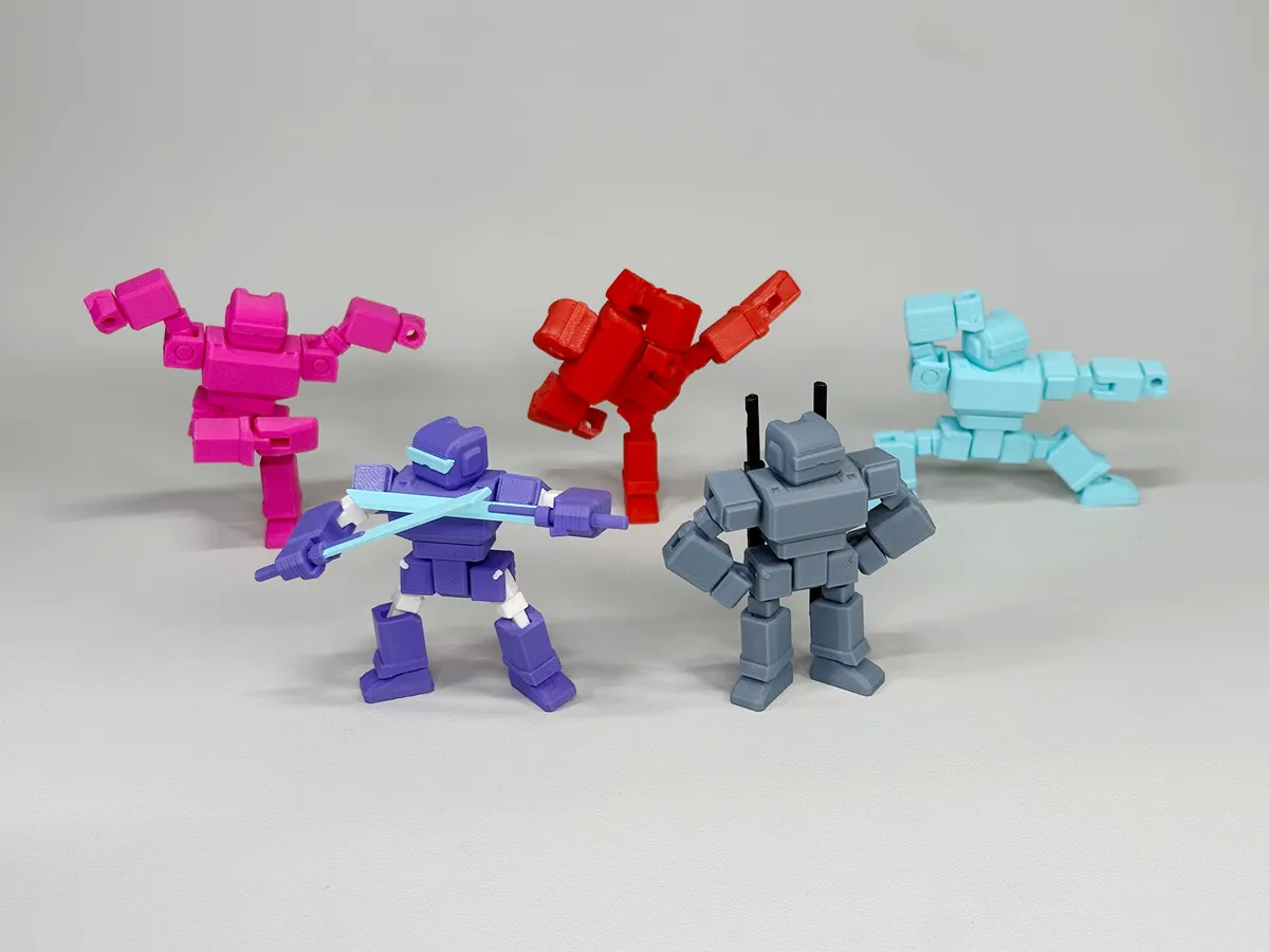 Robot M (22 Movable Joints,), photo 4 of 4 - Robot M (22 Movable Joints,) Figurines & Collectibles
