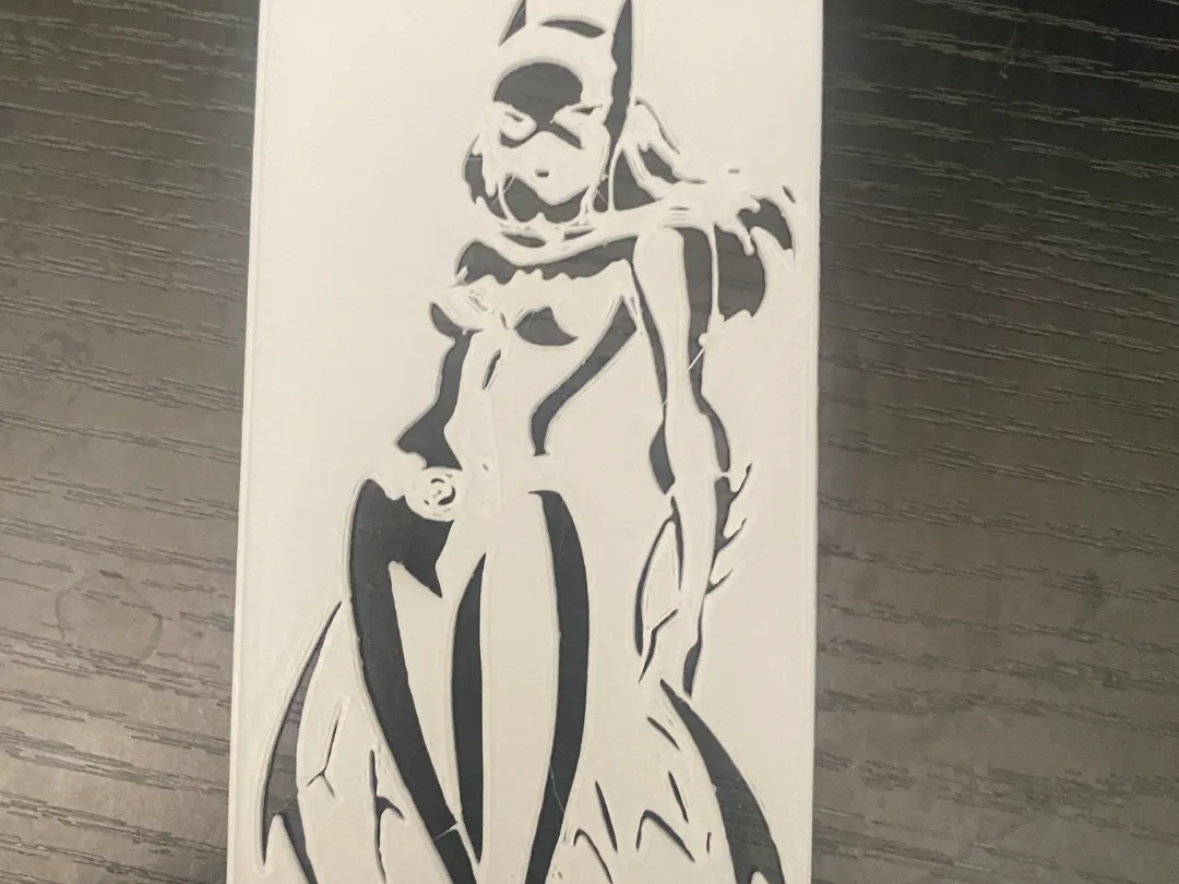 Batgirl Stencil