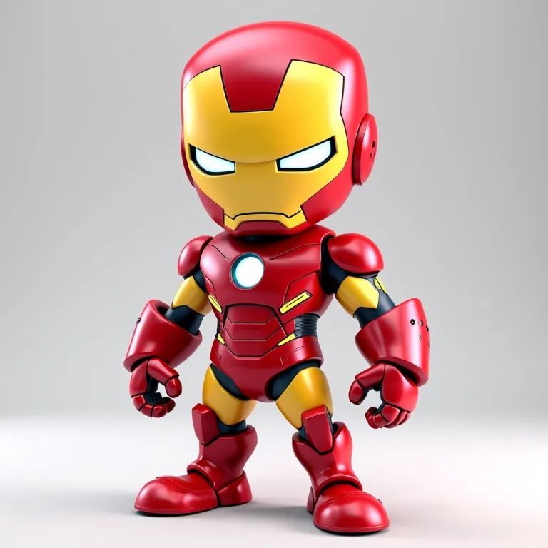 Iron Man Chibi PrintMon Figure, photo 4 of 4 - Iron Man Chibi PrintMon Figure Figurines & Collectibles