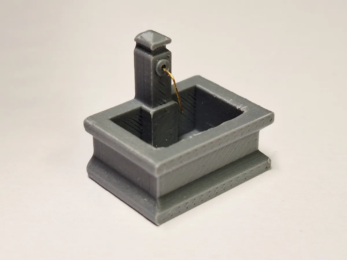 H0 1:87 stone well, photo 3 of 4 - H0 1:87 stone well Models, RC & Drones