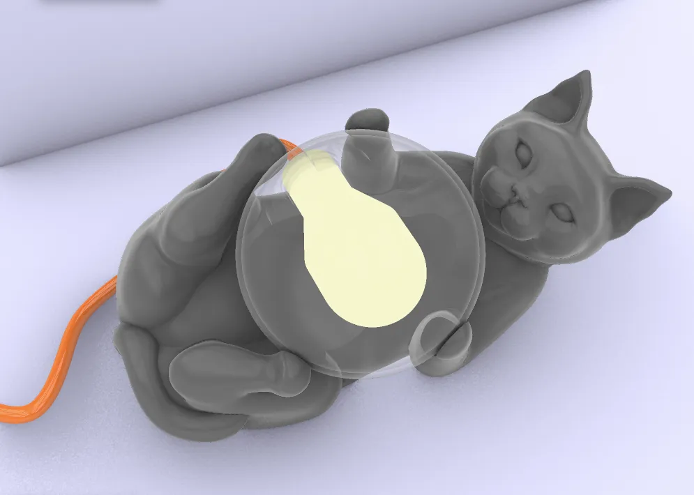 CAT LAMP