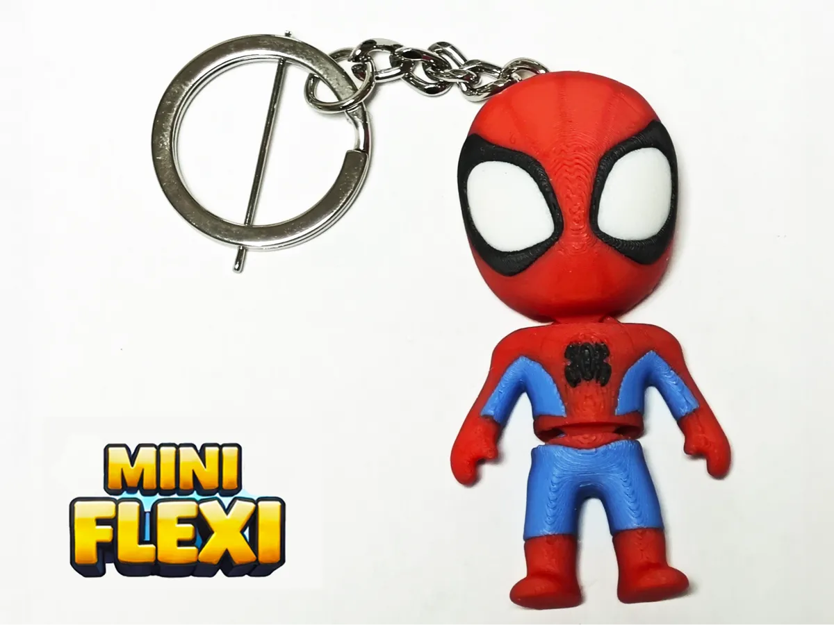 Spidey Mini Flexi, Articulated Superhero Figure