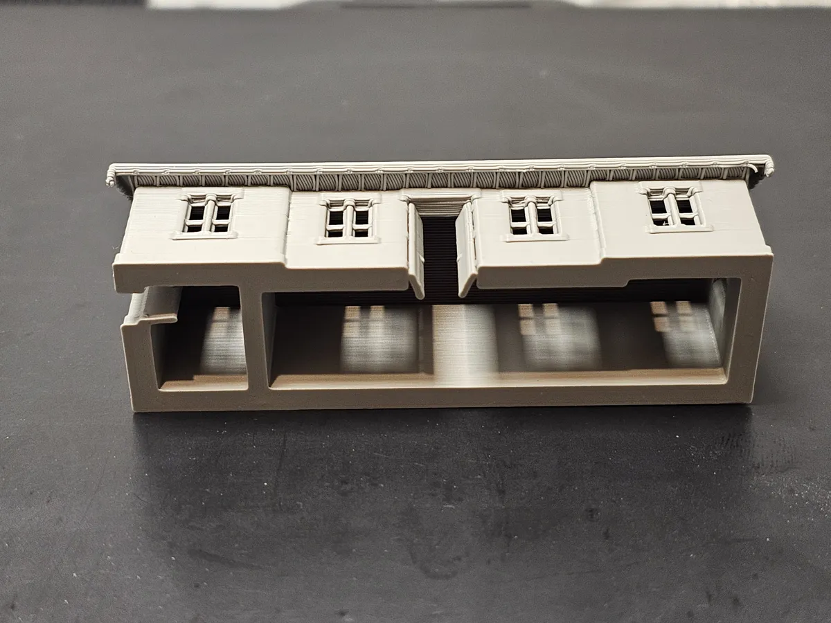 N-gauge Railway Station Waiting Shed, photo 4 of 4 - N-gauge Railway Station Waiting Shed Tools & Workshop