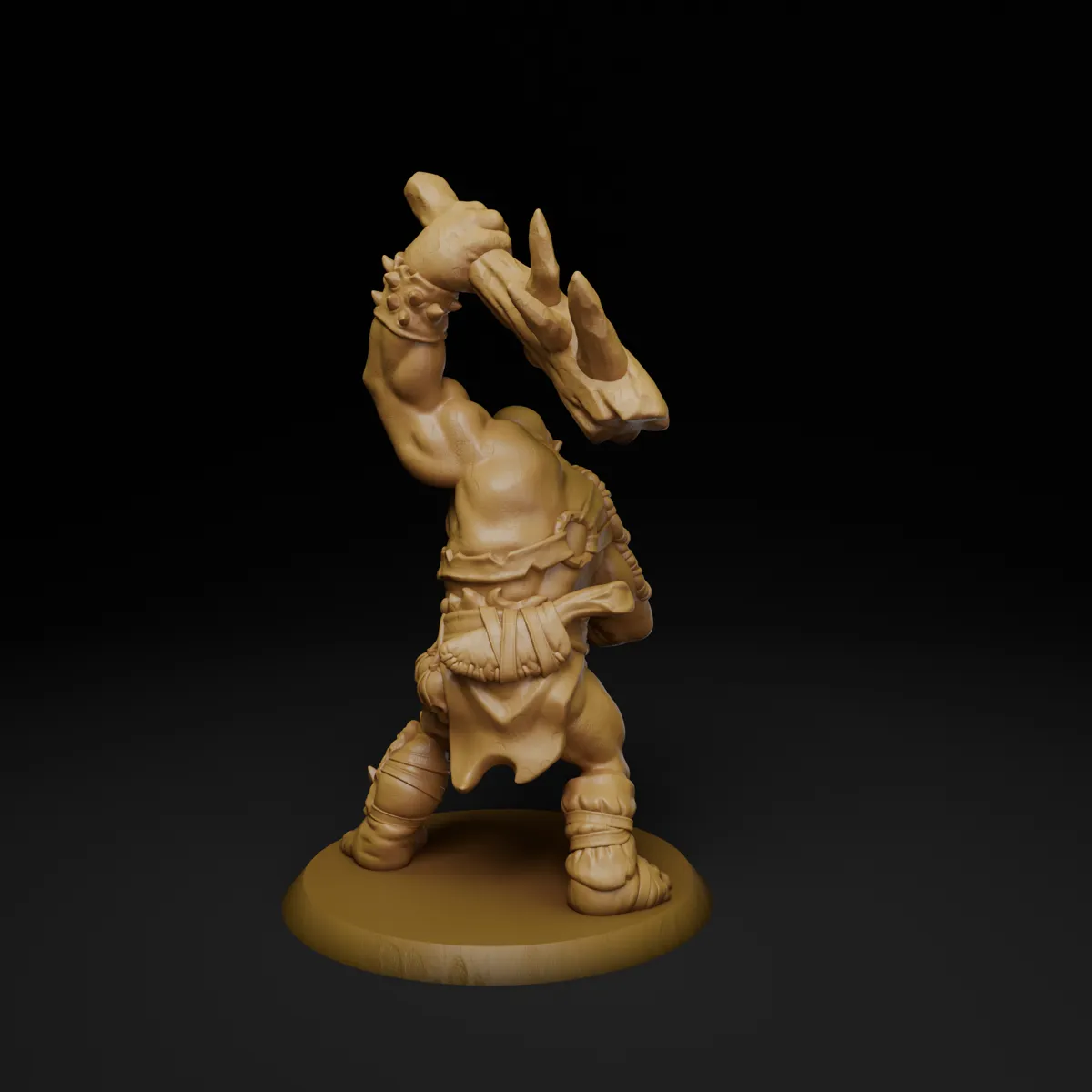 Ogre / Troll Miniature, photo 3 of 4 - Ogre / Troll Miniature Figurines & Collectibles