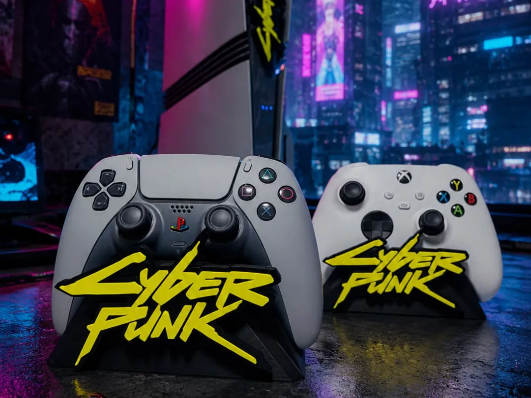 Cyberpunk 2077 Controller Stand, DualSense & Xbox - PS5 & PlayStation Controller Stands, in stock in India