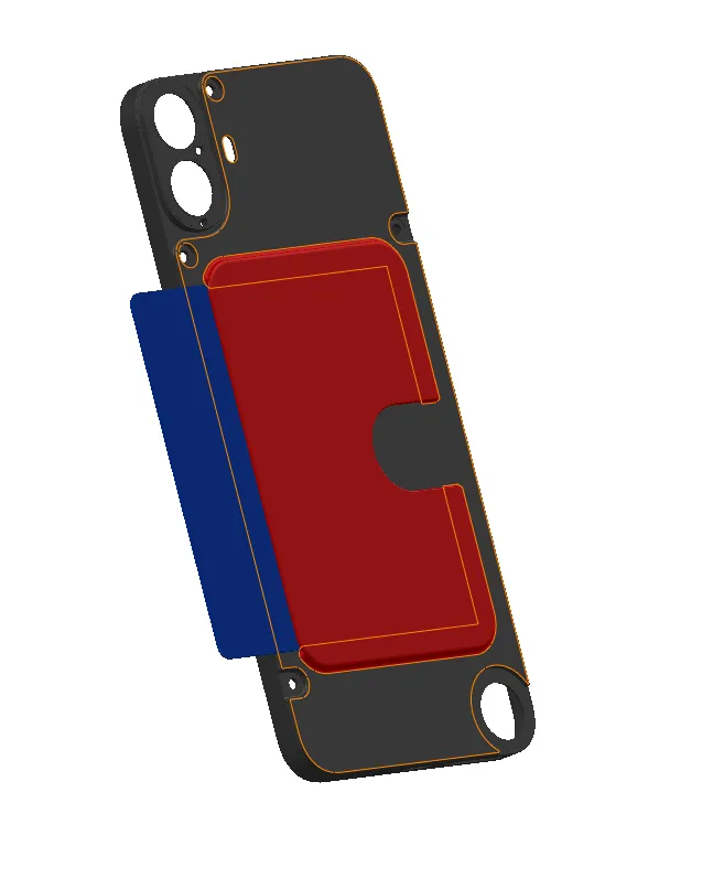 CMF phone cover & card holder, photo 2 of 4 - CMF phone cover & card holder Hobby & DIY