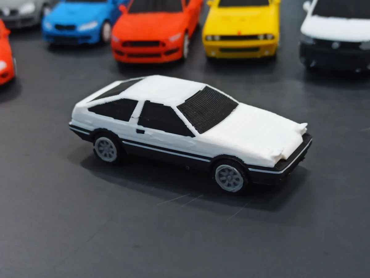 AE86 Toyota Corolla Trueno kit card, photo 2 of 2 - AE86 Toyota Corolla Trueno kit card Models, RC & Drones