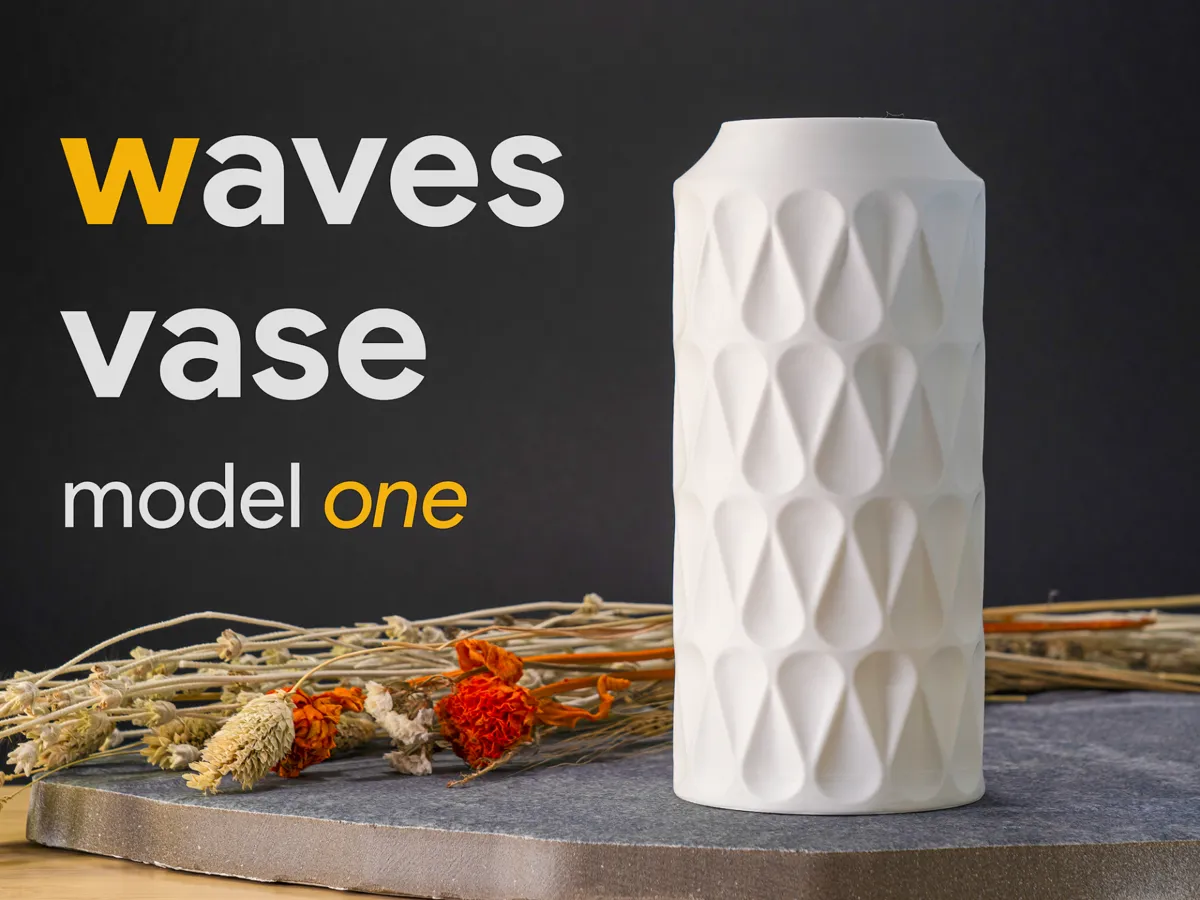 Waves Vase Model One