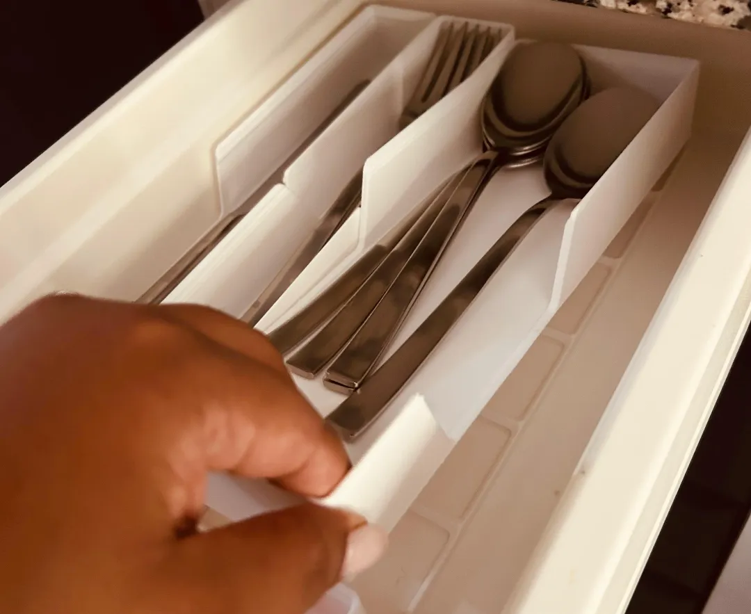 Sleek Cutlery Organizer Set, For Kitchen Efficiency
