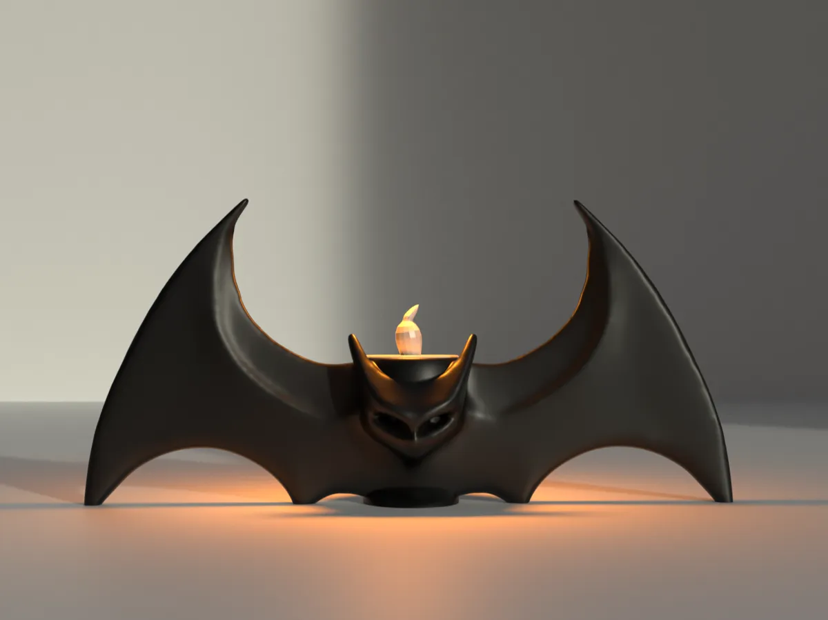 Bat Candle Holder