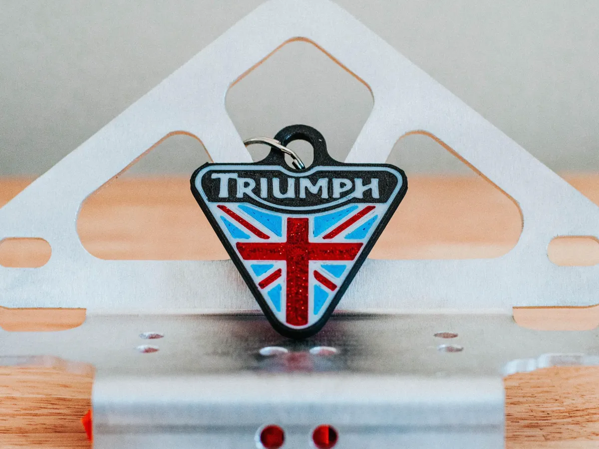 Triumph Motorcycles Keychain - Motorcycle Keychains, in stock