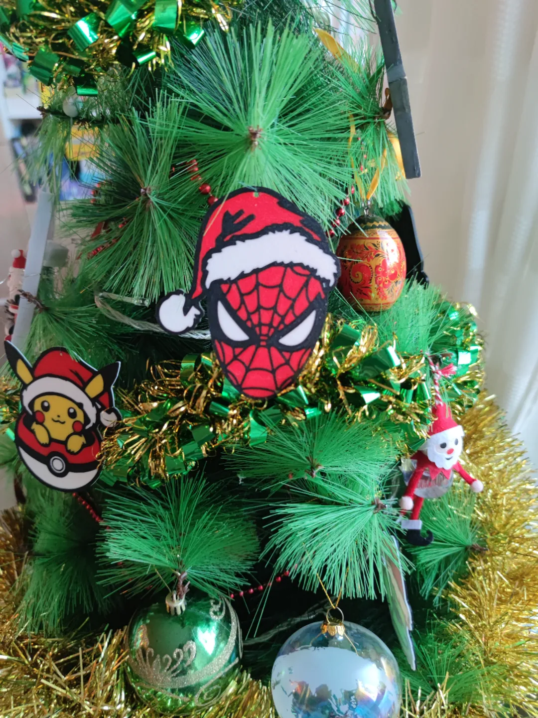 Spiderman Christmas Ornament, photo 2 of 2 - Spiderman Christmas Ornament Household