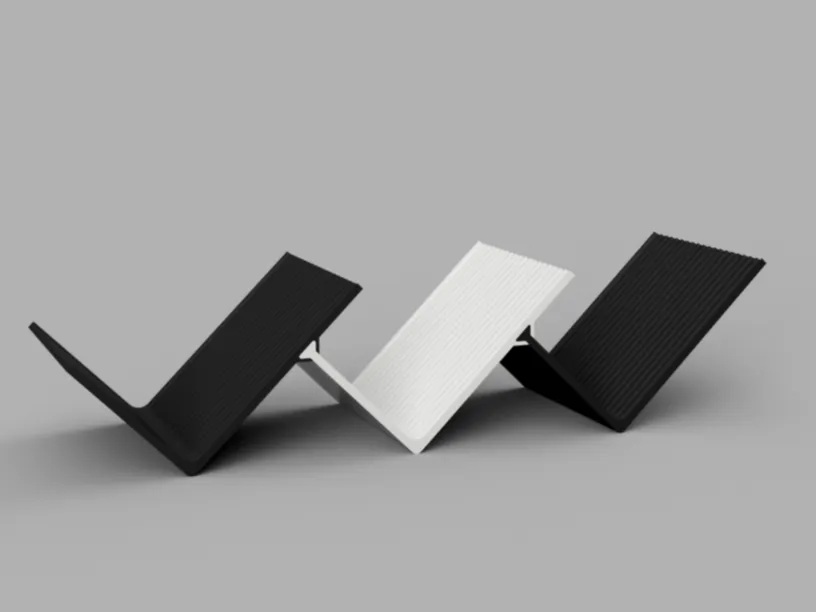 Minimalistic Book Rack - Shelf for Desk or Table, photo 3 of 4 - Minimalistic Book Rack - Shelf for Desk or Table Storage & Organisation