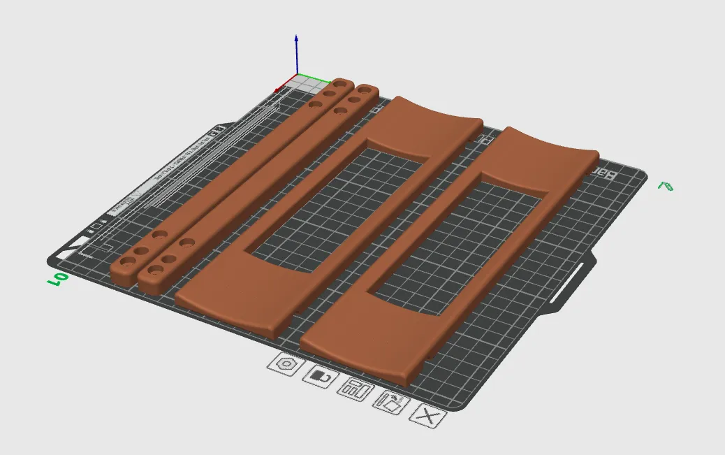 1/8 scale bricks cars shelf with tire support, photo 2 of 2 - 1/8 scale bricks cars shelf with tire support Tools