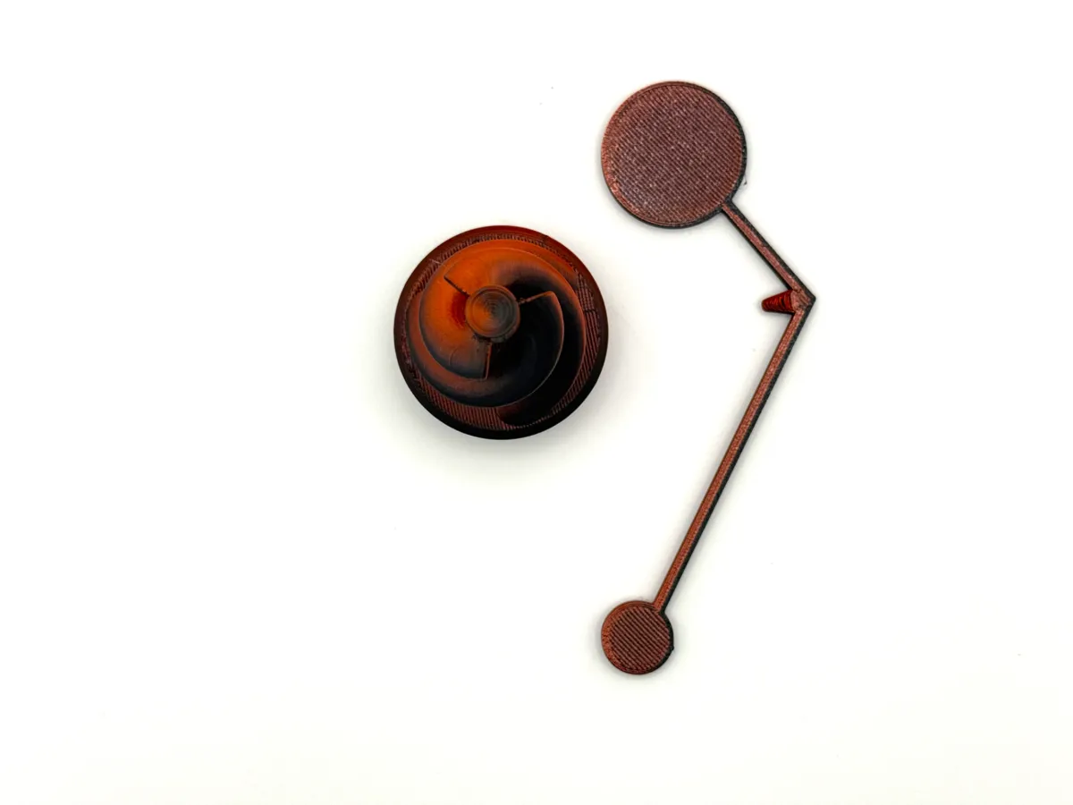 Balanced Spiral Desk Spinning Toy, photo 2 of 2 - Balanced Spiral Desk Spinning Toy Toys & Games