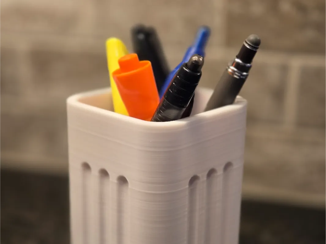 Modern Pen And Pencil Holder - Minimal Pen Cups, in stock in India