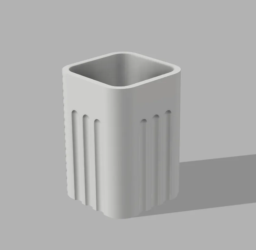 Modern Pen And Pencil Holder, photo 4 of 4 - Modern Pen And Pencil Holder Desk & Office