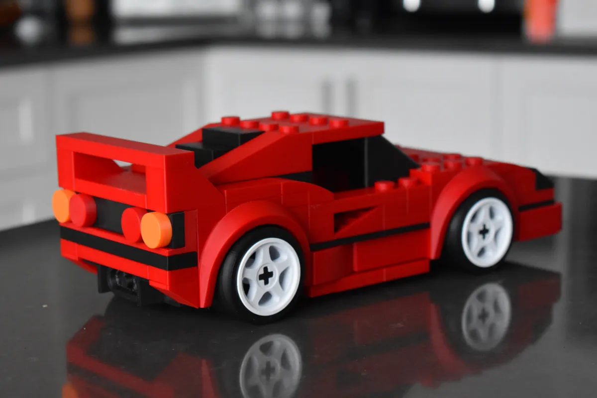 Large 2x Scale Brick Ferrari F40, photo 3 of 4 - Large 2x Scale Brick Ferrari F40 Models, RC & Drones
