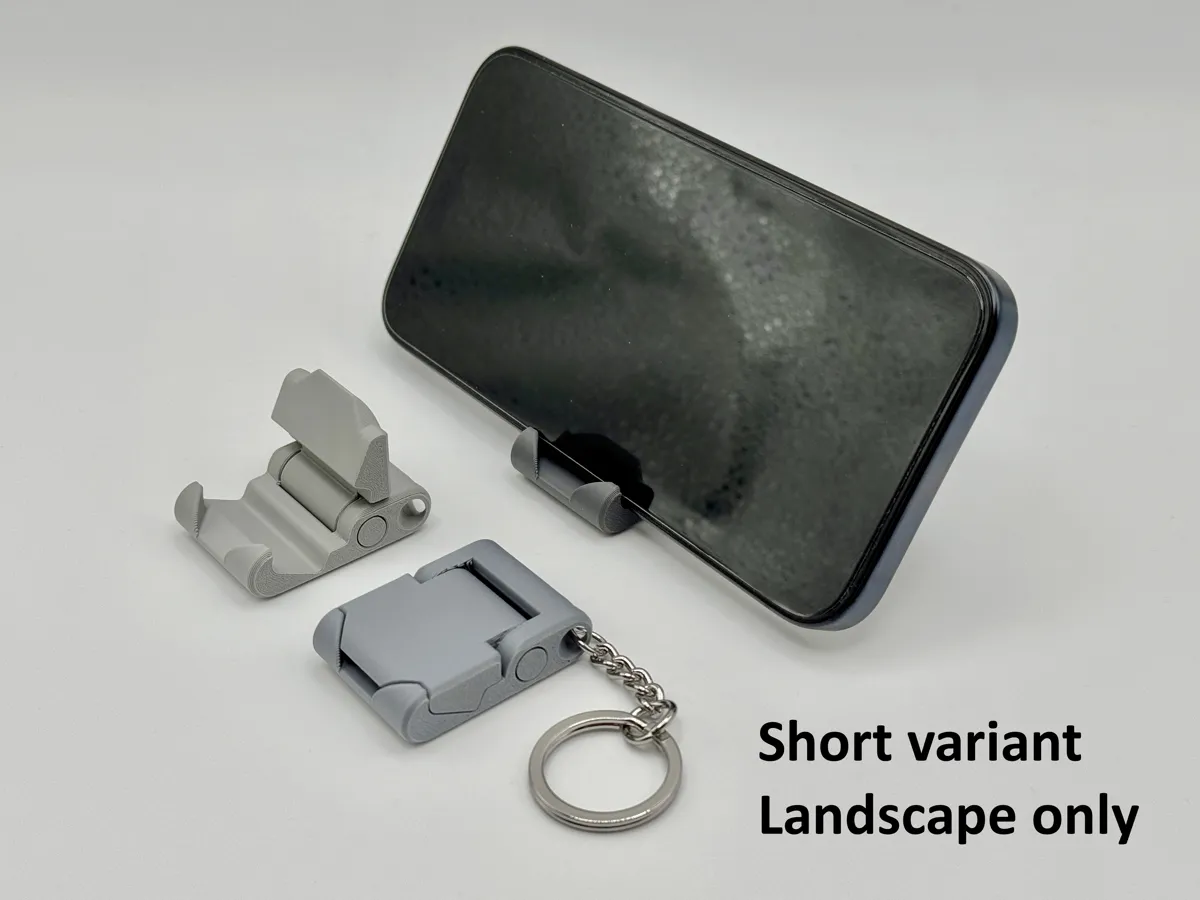 Foldable Keychain Phone Stand, photo 4 of 4 - Foldable Keychain Phone Stand Household