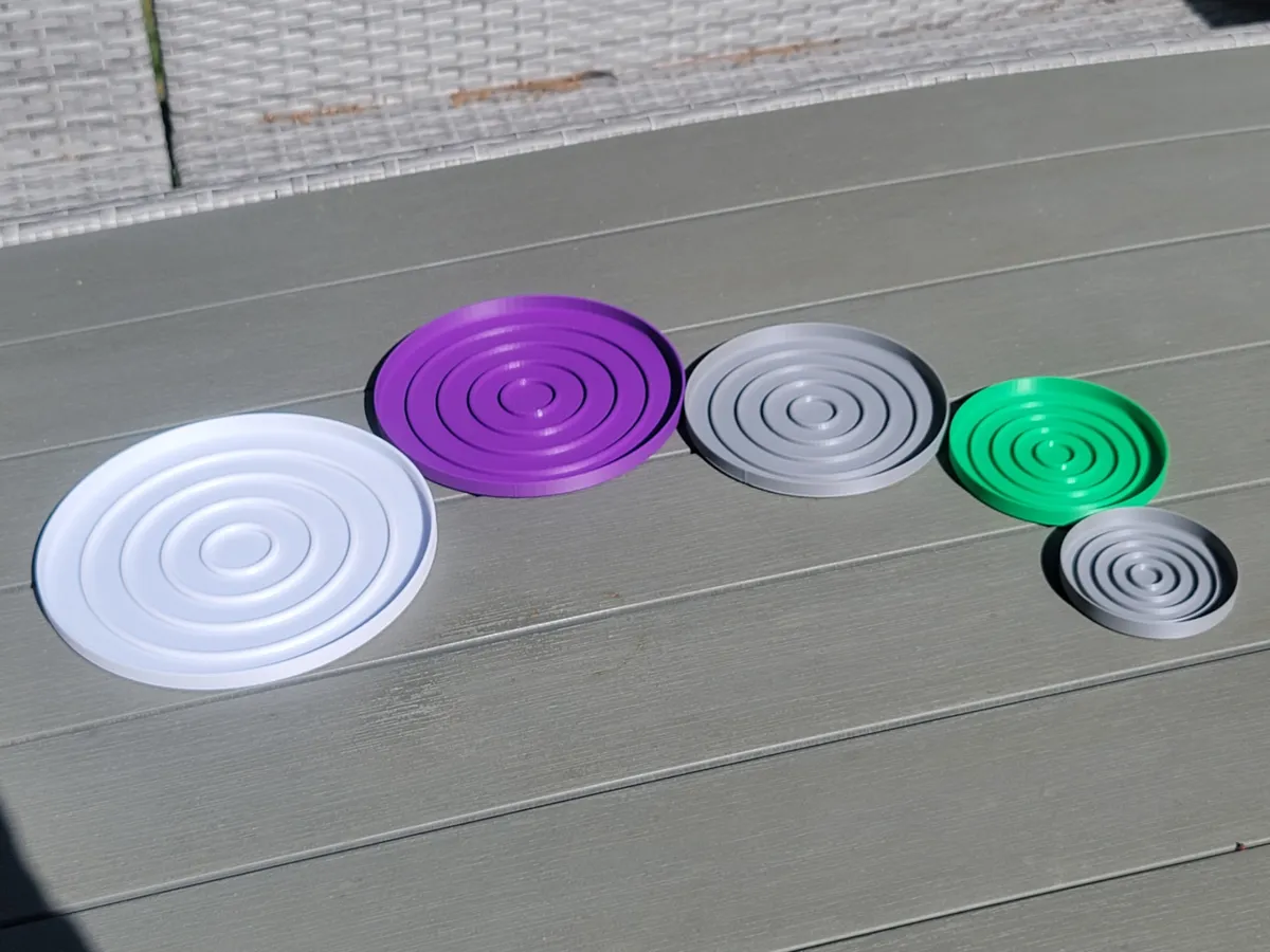 Planter Saucer - Simple Circular Drip Tray Base