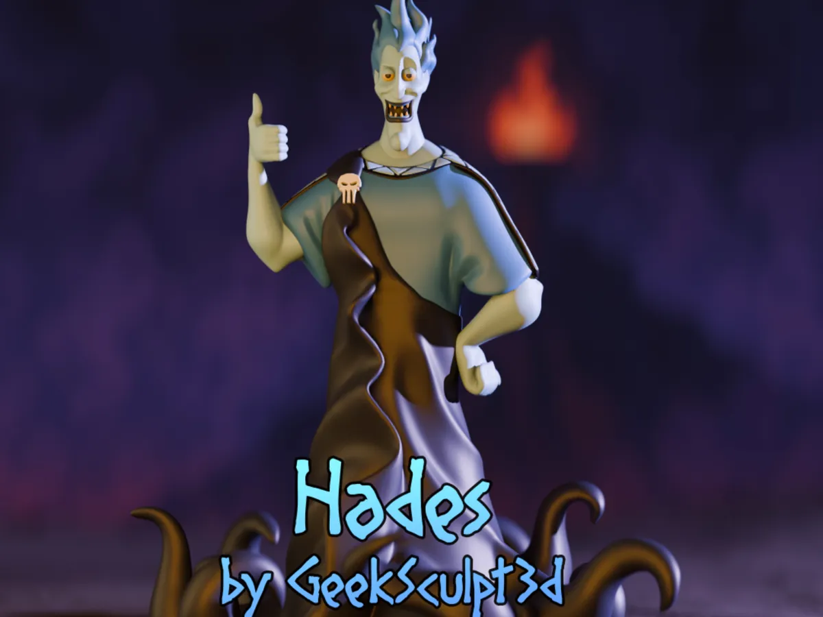 Hercules Hades Action Figure - Disney Villain