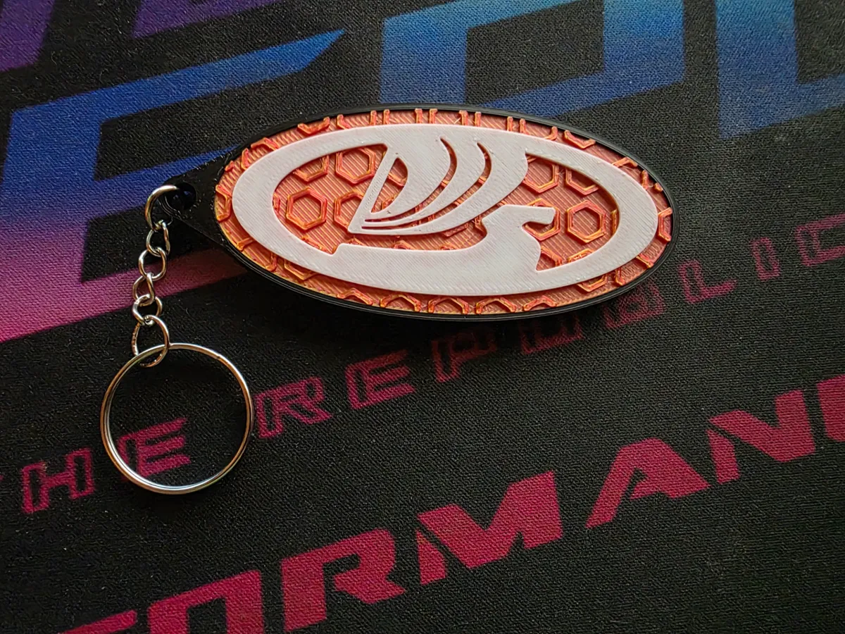 Lada Logo Keychain