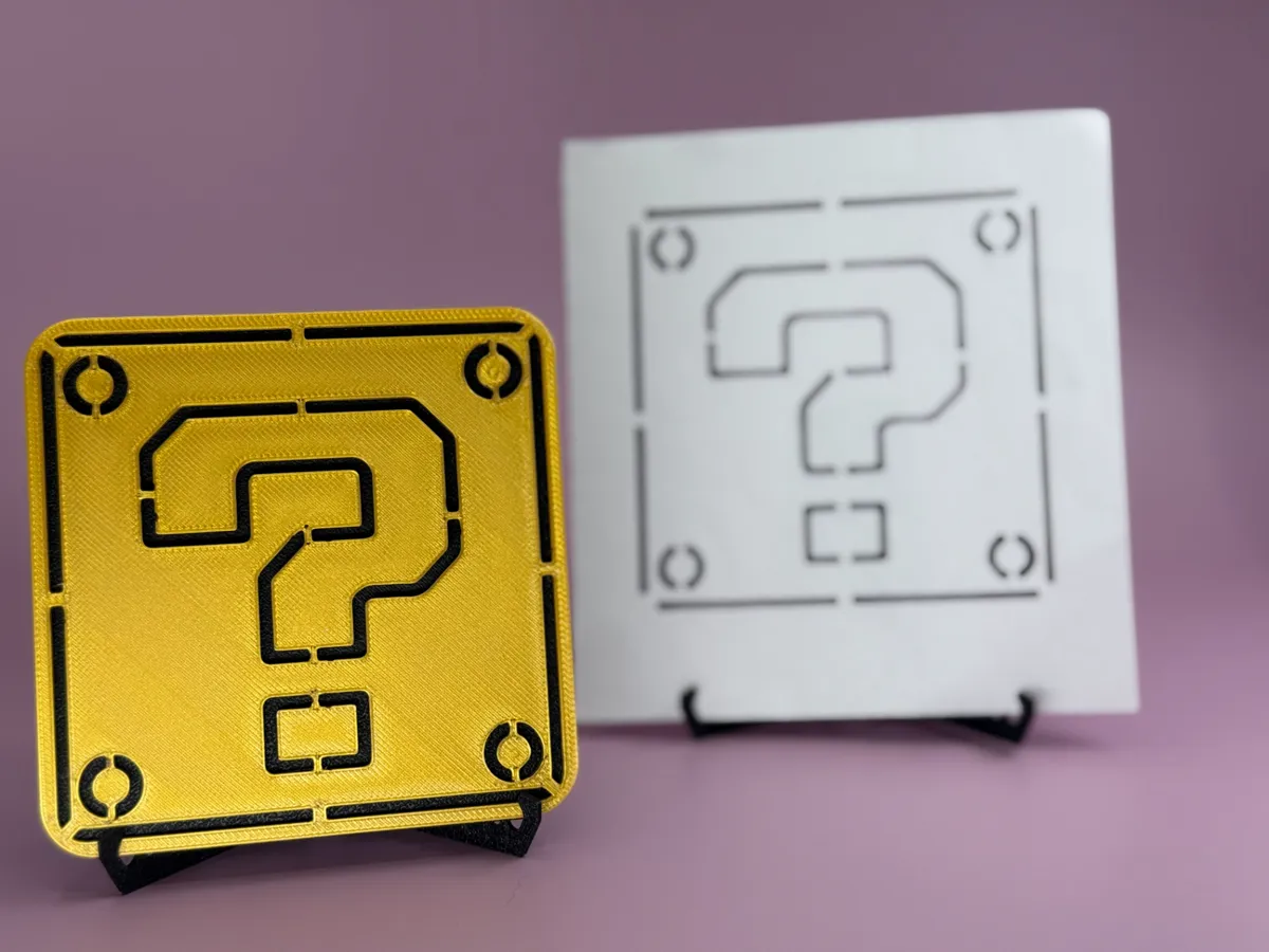 Block - drawing stencil for kids