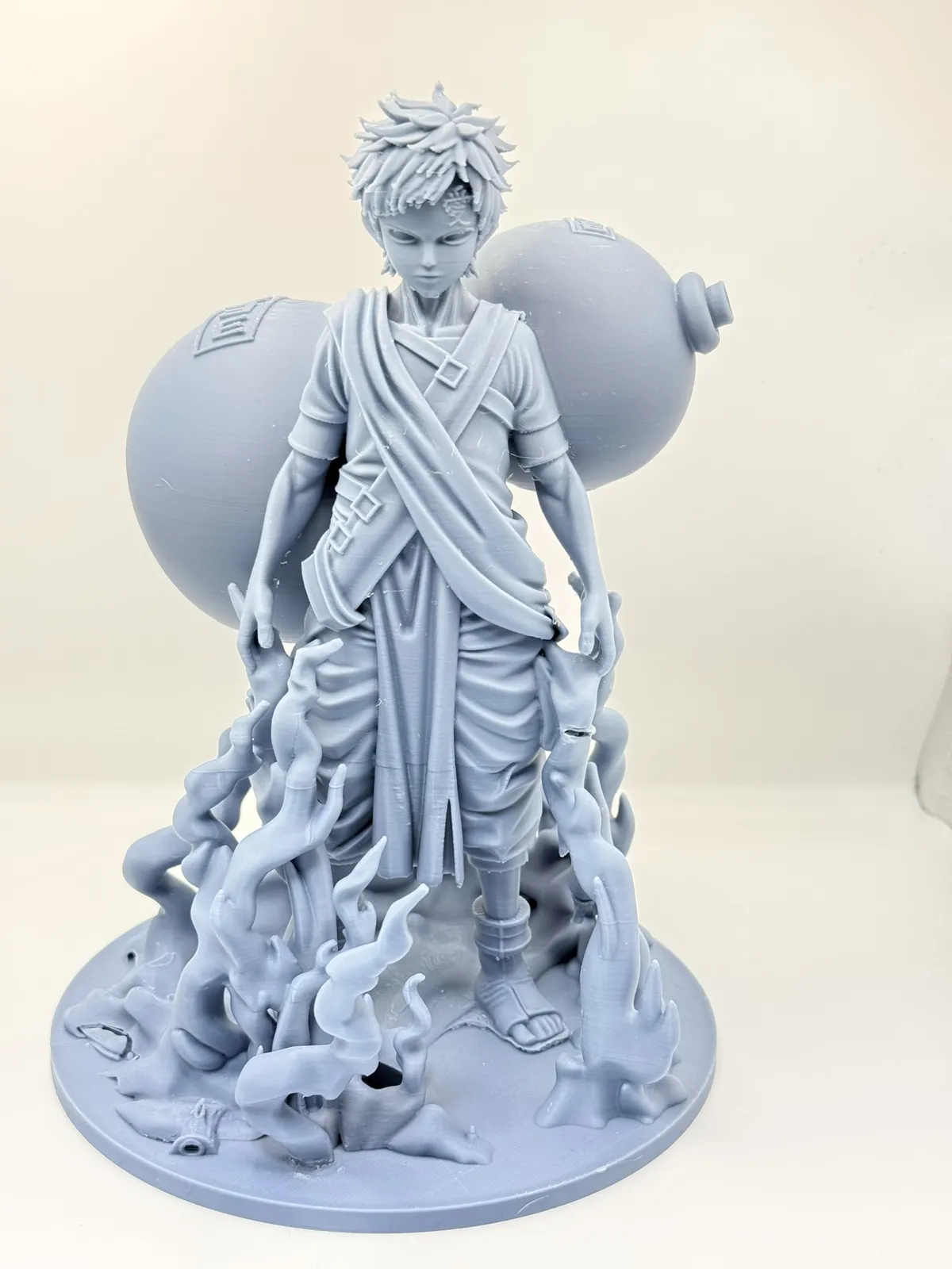 Gaara of the Desert - 22cm High-Detail Statue, photo 3 of 4 - Gaara of the Desert - 22cm High-Detail Statue Home Decor Items
