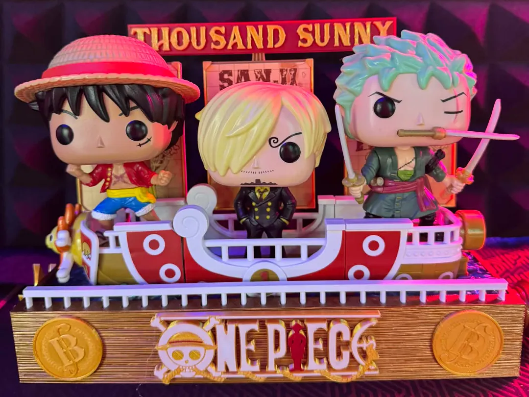 ESPOSITORE ONE PIECE FUNKO KINDER VERSIONE SUNNY